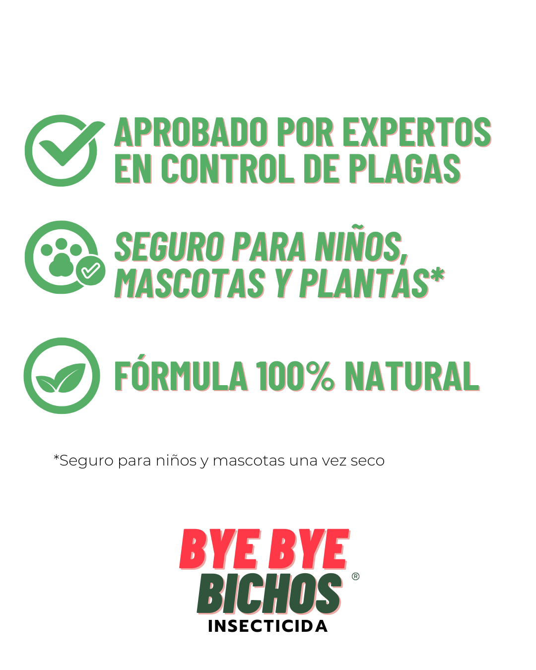 Insecticida Natural Byebyebichos 1lt Mata Moscas Cucarachas