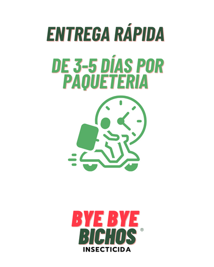 Insecticida Natural Byebyebichos 1lt Mata Moscas Cucarachas