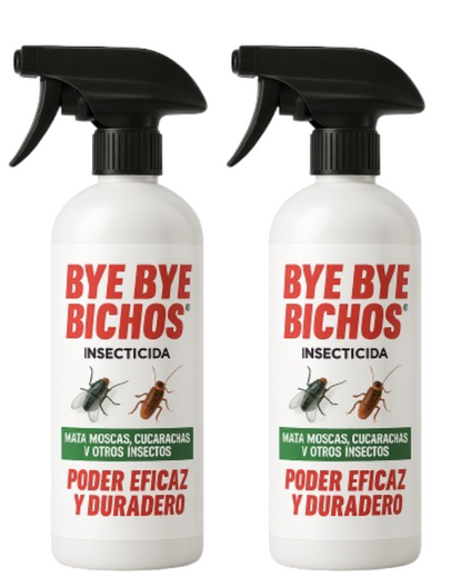 Insecticida Natural Byebyebichos 1lt Mata Moscas Cucarachas